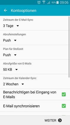 Bild Android 7 Kontooptionen