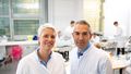 You can see a picture of the two researchers.