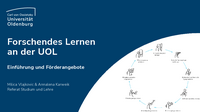 PDF Folien zu Forschendes Lernen an der Universität Oldenburg: Einführung und Förderangebote