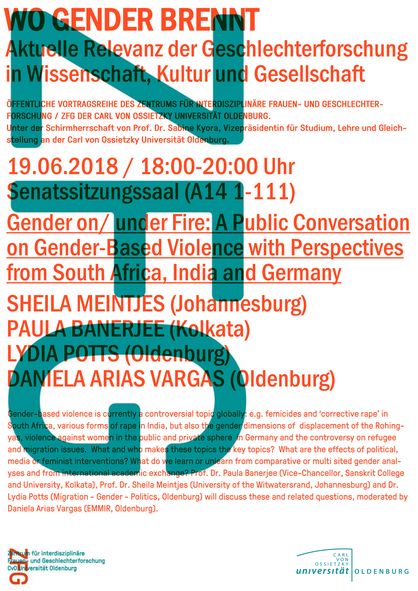 Plakat Gender Based Violence 19.6