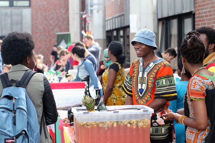 CamSAO-Stand auf dem Internationalen Sommerfest 2016