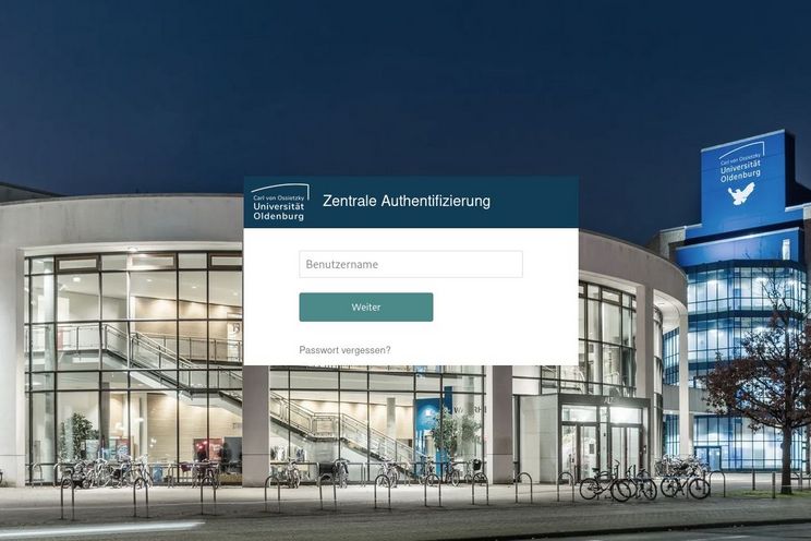 Schritt 1: einloggen im 2 FA-Portal