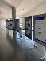 Postershow des Klimaschutzkonzeptes in A14 