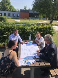 Gruppenarbeitsphase im Workshop Einkauf & Beschaffung © Universität Oldenburg