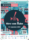 Poster "Hirn vom Hahn"