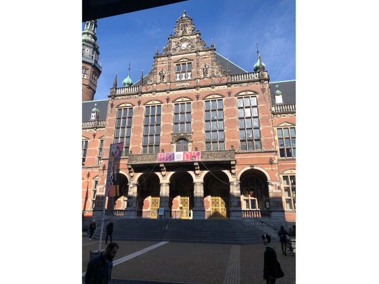 "Academiegebouw", main building of the University of Groningen "Academiegebouw", main building of the University of Groningen