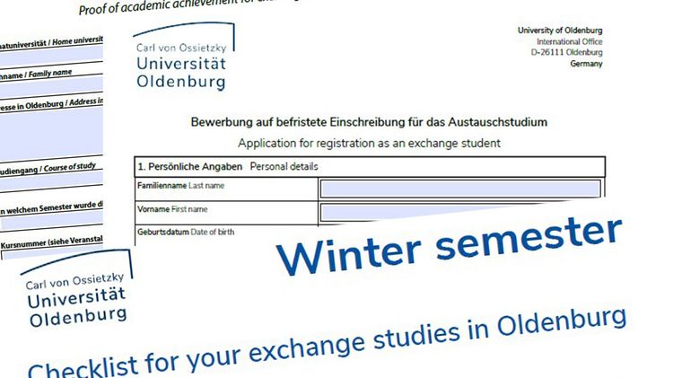 Formulare für Austauschstudierende