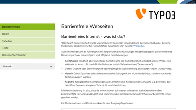 Video der Kurzschulung über barrierefreies Internet