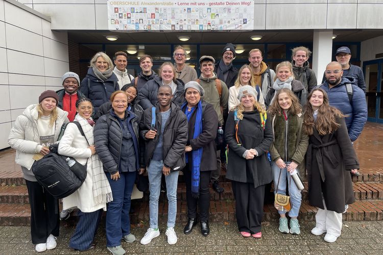 Teaching Across Borders Gruppenbild von Teaching Across Borders während der Winter School 2024
