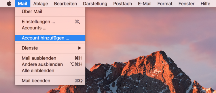 Apple Mail Sierra 1