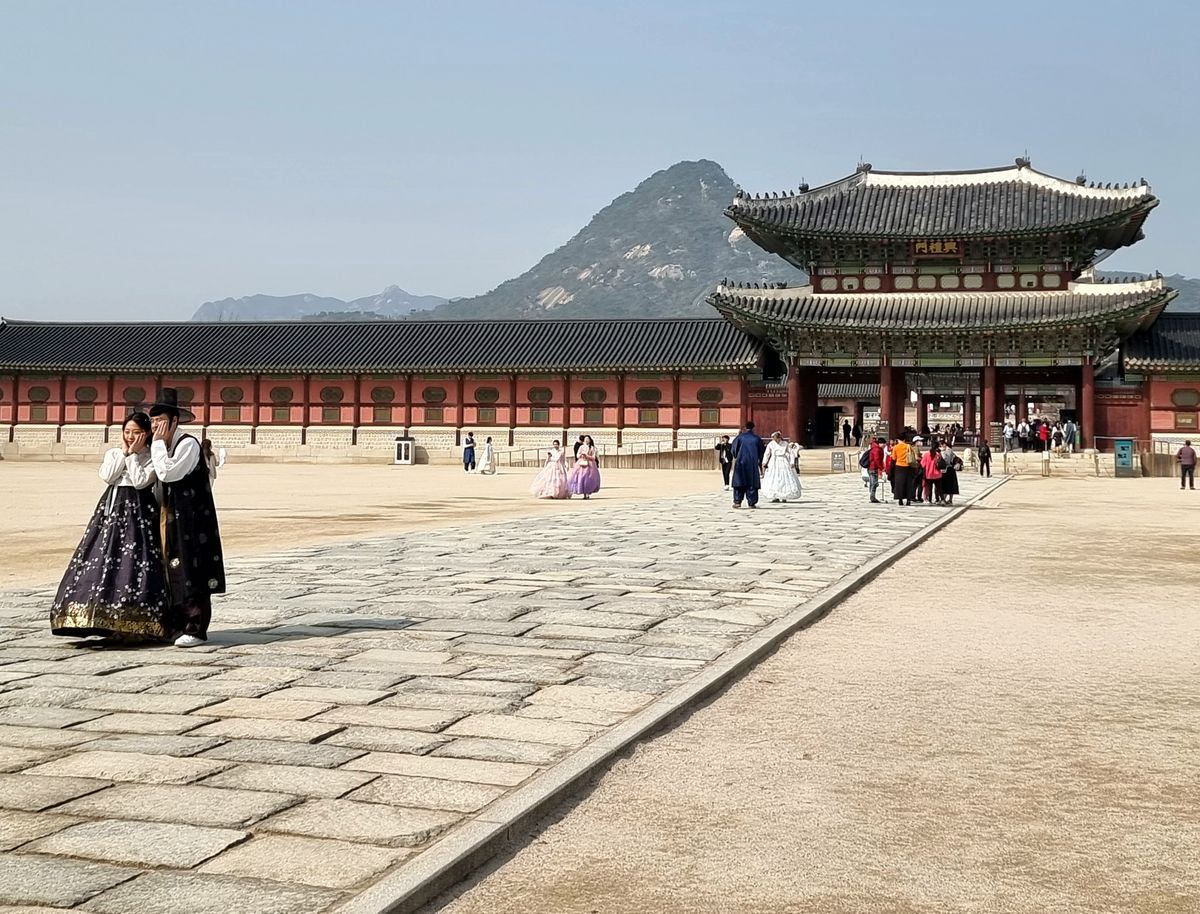 Gyeongbokgung Palast in Seoul