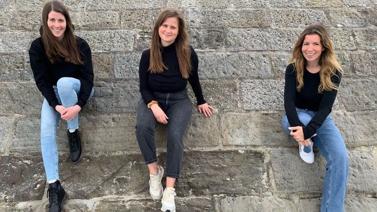 Foto von Sarah Holzenkamp, Antonia Böttinger und Jana-Marie Pyrek