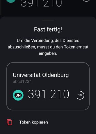 Schritt 9: TOTP-Code im 2FAS-Portal eingeben