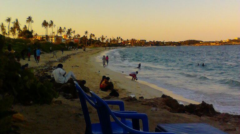 Sonnenuntergang am Strand