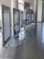 Postershow des Klimaschutzkonzeptes in A14 