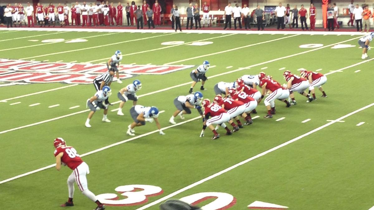 Spiel der Coyotes an der University of South Dakota