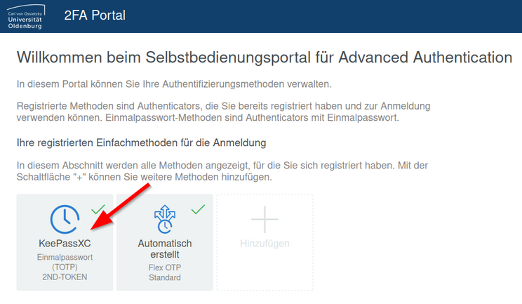Schritt 10: Funktion von KeePassXC TOTP testen