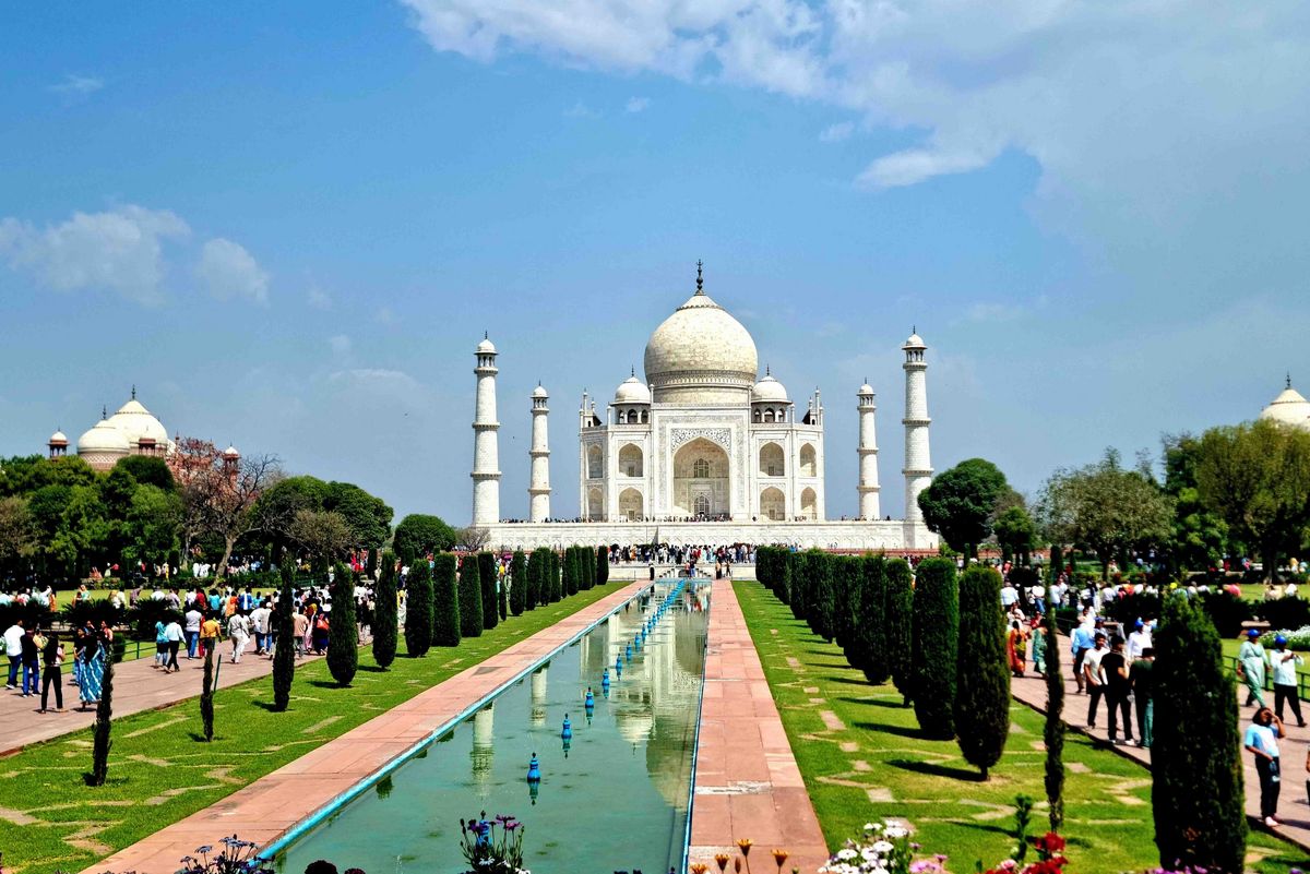Taj Mahal in Agra, Indien