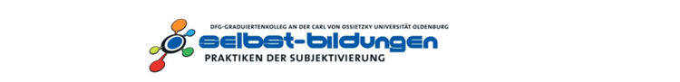 DFG-Graduiertenkolleg 1608/2
'Selbst-Bildungen. Praktiken der Subjektivierung in historischer und interdisziplinärer Perspektive'