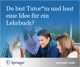 Du bist Tutor*in und hast eine Idee für ein Lehrbuch? -- springer.com