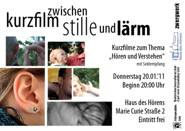 Flyer Kurzfilme Januar 2011