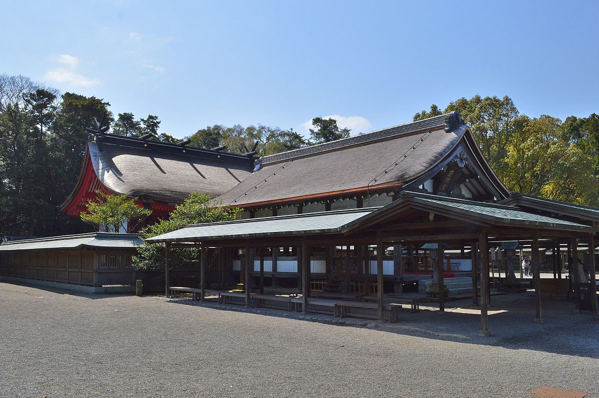 Munakata Taisha Schrein Hetsu-Miya-Schrein, genannt Munakata Taisha Schrein
