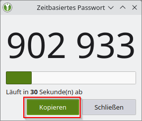 Schritt 13: TOTP Kopieren