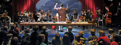 Kinder im Orchester