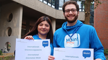 Willkommen zur Internationalen O-Woche! Unterstützung für Internationale