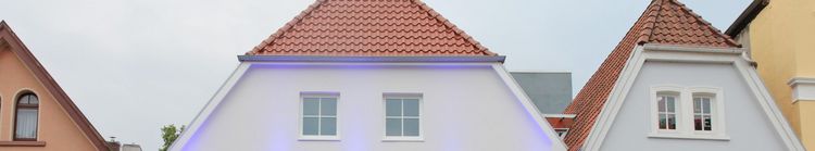 Schlaues Haus, Vorderansicht