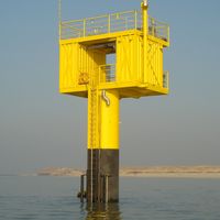 Forschung und Lehre, ICBM, Messpfahl, StichwörterBildarchiv, Terramare Wilhelmshaven